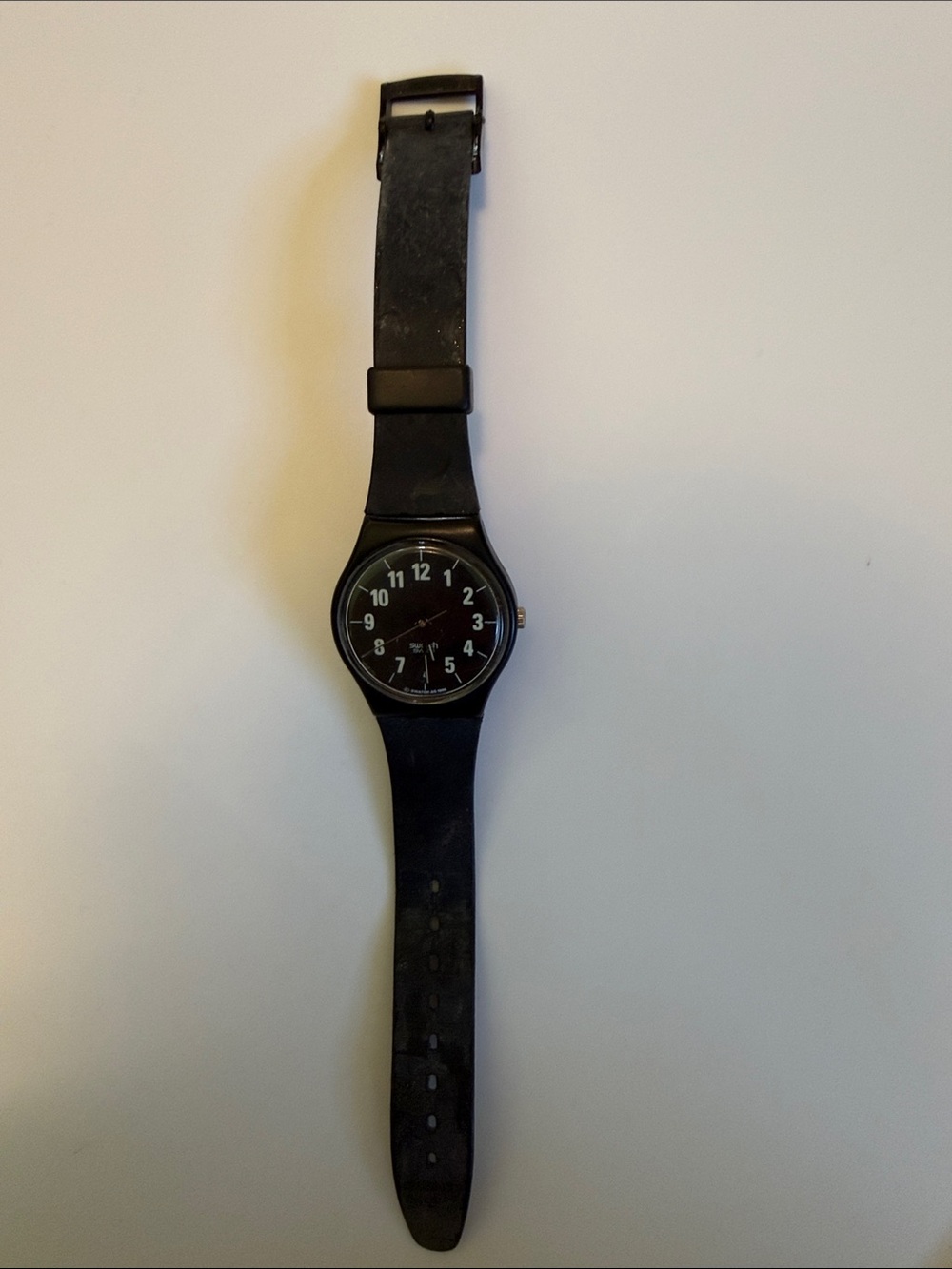 Swatch Black Analog Watch